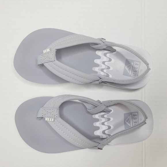 Reef Other - Reef Little Ahi Sandals Beach Little Kid Gray Size 12 Slingback Strapclosure